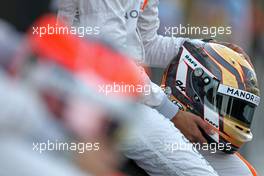 Pascal Wehrlein (GER) Manor Racing  27.11.2016. Formula 1 World Championship, Rd 21, Abu Dhabi Grand Prix, Yas Marina Circuit, Abu Dhabi, Race Day.