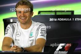 Nico Rosberg (GER) Mercedes AMG F1   24.11.2016. Formula 1 World Championship, Rd 21, Abu Dhabi Grand Prix, Yas Marina Circuit, Abu Dhabi, Preparation Day.