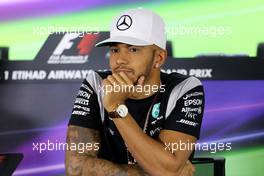 Lewis Hamilton (GBR) Mercedes AMG F1   24.11.2016. Formula 1 World Championship, Rd 21, Abu Dhabi Grand Prix, Yas Marina Circuit, Abu Dhabi, Preparation Day.