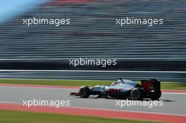 Romain Grosjean (FRA) Haas F1 Team VF-16. 21.10.2016. Formula 1 World Championship, Rd 18, United States Grand Prix, Austin, Texas, USA, Practice Day.