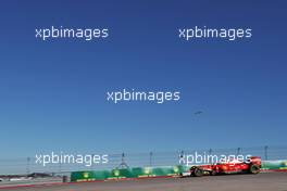 Kimi Raikkonen (FIN) Ferrari SF16-H. 21.10.2016. Formula 1 World Championship, Rd 18, United States Grand Prix, Austin, Texas, USA, Practice Day.
