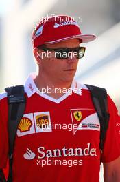 Kimi Raikkonen (FIN) Ferrari. 21.10.2016. Formula 1 World Championship, Rd 18, United States Grand Prix, Austin, Texas, USA, Practice Day.