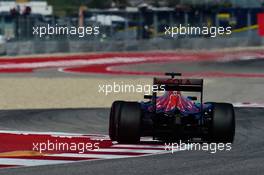 Daniil Kvyat (RUS) Scuderia Toro Rosso STR11. 21.10.2016. Formula 1 World Championship, Rd 18, United States Grand Prix, Austin, Texas, USA, Practice Day.