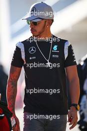 Lewis Hamilton (GBR) Mercedes AMG F1. 21.10.2016. Formula 1 World Championship, Rd 18, United States Grand Prix, Austin, Texas, USA, Practice Day.