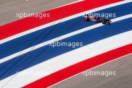 Daniil Kvyat (RUS) Scuderia Toro Rosso STR11 spins. 21.10.2016. Formula 1 World Championship, Rd 18, United States Grand Prix, Austin, Texas, USA, Practice Day.