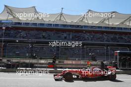 Kimi Raikkonen (FIN) Ferrari SF16-H. 21.10.2016. Formula 1 World Championship, Rd 18, United States Grand Prix, Austin, Texas, USA, Practice Day.