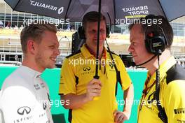 Kevin Magnussen (DEN) Renault Sport F1 Team on the grid. 23.10.2016. Formula 1 World Championship, Rd 18, United States Grand Prix, Austin, Texas, USA, Race Day.