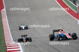 Esteban Ocon (FRA) Manor Racing  23.10.2016. Formula 1 World Championship, Rd 18, United States Grand Prix, Austin, Texas, USA, Race Day.