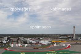 Sebastian Vettel (GER) Scuderia Ferrari SF16-H. 23.10.2016. Formula 1 World Championship, Rd 18, United States Grand Prix, Austin, Texas, USA, Race Day.