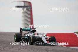 Lewis Hamilton (GBR) Mercedes AMG F1 W07 Hybrid. 23.10.2016. Formula 1 World Championship, Rd 18, United States Grand Prix, Austin, Texas, USA, Race Day.