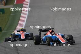 Pascal Wehrlein (GER) Manor Racing MRT. 23.10.2016. Formula 1 World Championship, Rd 18, United States Grand Prix, Austin, Texas, USA, Race Day.
