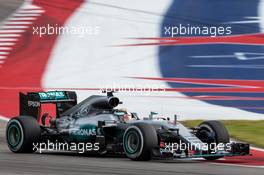 Lewis Hamilton (GBR) Mercedes AMG F1 W07 Hybrid. 23.10.2016. Formula 1 World Championship, Rd 18, United States Grand Prix, Austin, Texas, USA, Race Day.