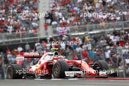 Kimi Raikkonen (FIN) Scuderia Ferrari SF16-H. 23.10.2016. Formula 1 World Championship, Rd 18, United States Grand Prix, Austin, Texas, USA, Race Day.