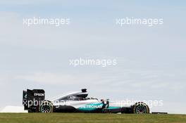 Lewis Hamilton (GBR) Mercedes AMG F1 W07 Hybrid. 23.10.2016. Formula 1 World Championship, Rd 18, United States Grand Prix, Austin, Texas, USA, Race Day.