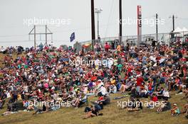 Fans. 23.10.2016. Formula 1 World Championship, Rd 18, United States Grand Prix, Austin, Texas, USA, Race Day.