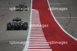 Sergio Perez (MEX) Sahara Force India F1 VJM09. 23.10.2016. Formula 1 World Championship, Rd 18, United States Grand Prix, Austin, Texas, USA, Race Day.