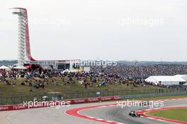 Daniil Kvyat (RUS) Scuderia Toro Rosso STR11. 23.10.2016. Formula 1 World Championship, Rd 18, United States Grand Prix, Austin, Texas, USA, Race Day.