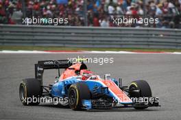 Esteban Ocon (FRA) Manor Racing  23.10.2016. Formula 1 World Championship, Rd 18, United States Grand Prix, Austin, Texas, USA, Race Day.