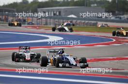 Marcus Ericsson (SWE) Sauber C35. 23.10.2016. Formula 1 World Championship, Rd 18, United States Grand Prix, Austin, Texas, USA, Race Day.