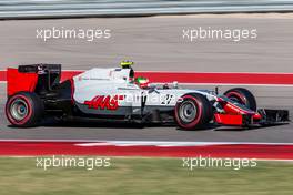 Esteban Gutierrez (MEX) Haas F1 Team VF-16. 22.10.2016. Formula 1 World Championship, Rd 18, United States Grand Prix, Austin, Texas, USA, Qualifying Day.