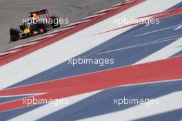 Daniel Ricciardo (AUS) Red Bull Racing RB12. 22.10.2016. Formula 1 World Championship, Rd 18, United States Grand Prix, Austin, Texas, USA, Qualifying Day.