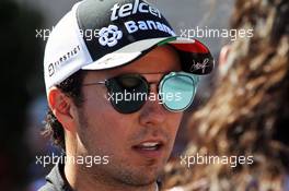 Sergio Perez (MEX) Sahara Force India F1. 22.10.2016. Formula 1 World Championship, Rd 18, United States Grand Prix, Austin, Texas, USA, Qualifying Day.