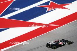 Fernando Alonso (ESP) McLaren MP4-31. 22.10.2016. Formula 1 World Championship, Rd 18, United States Grand Prix, Austin, Texas, USA, Qualifying Day.