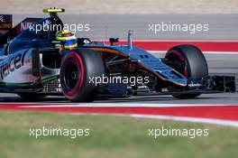 Sergio Perez (MEX) Sahara Force India F1 VJM09. 22.10.2016. Formula 1 World Championship, Rd 18, United States Grand Prix, Austin, Texas, USA, Qualifying Day.