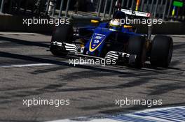 Marcus Ericsson (SWE) Sauber C35. 22.10.2016. Formula 1 World Championship, Rd 18, United States Grand Prix, Austin, Texas, USA, Qualifying Day.