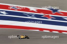 Jolyon Palmer (GBR) Renault Sport F1 Team RS16. 22.10.2016. Formula 1 World Championship, Rd 18, United States Grand Prix, Austin, Texas, USA, Qualifying Day.