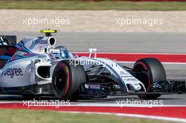 Valtteri Bottas (FIN) Williams FW38. 22.10.2016. Formula 1 World Championship, Rd 18, United States Grand Prix, Austin, Texas, USA, Qualifying Day.