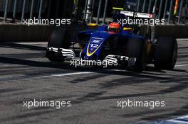 Felipe Nasr (BRA) Sauber C35. 22.10.2016. Formula 1 World Championship, Rd 18, United States Grand Prix, Austin, Texas, USA, Qualifying Day.