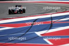 Romain Grosjean (FRA) Haas F1 Team VF-16. 22.10.2016. Formula 1 World Championship, Rd 18, United States Grand Prix, Austin, Texas, USA, Qualifying Day.