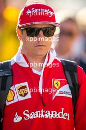 Kimi Raikkonen (FIN) Ferrari. 22.10.2016. Formula 1 World Championship, Rd 18, United States Grand Prix, Austin, Texas, USA, Qualifying Day.
