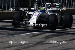 Felipe Massa (BRA) Williams FW38. 22.10.2016. Formula 1 World Championship, Rd 18, United States Grand Prix, Austin, Texas, USA, Qualifying Day.