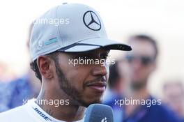 Lewis Hamilton (GBR) Mercedes AMG F1. 22.10.2016. Formula 1 World Championship, Rd 18, United States Grand Prix, Austin, Texas, USA, Qualifying Day.