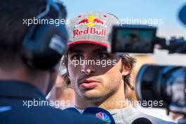 Carlos Sainz Jr (ESP) Scuderia Toro Rosso. 22.10.2016. Formula 1 World Championship, Rd 18, United States Grand Prix, Austin, Texas, USA, Qualifying Day.