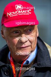 Niki Lauda (AUT) Mercedes Non-Executive Chairman. 23.10.2016. Formula 1 World Championship, Rd 18, United States Grand Prix, Austin, Texas, USA, Race Day.