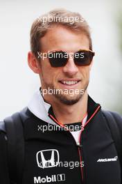 Jenson Button (GBR) McLaren. 23.10.2016. Formula 1 World Championship, Rd 18, United States Grand Prix, Austin, Texas, USA, Race Day.