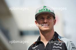 Nico Hulkenberg (GER) Sahara Force India F1. 20.10.2016. Formula 1 World Championship, Rd 18, United States Grand Prix, Austin, Texas, USA, Preparation Day.