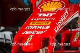 Ferrari SF16-H nosecone. 20.10.2016. Formula 1 World Championship, Rd 18, United States Grand Prix, Austin, Texas, USA, Preparation Day.