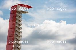 The viewing tower. 20.10.2016. Formula 1 World Championship, Rd 18, United States Grand Prix, Austin, Texas, USA, Preparation Day.