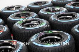 Pirelli tyres. 20.10.2016. Formula 1 World Championship, Rd 18, United States Grand Prix, Austin, Texas, USA, Preparation Day.