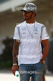 Lewis Hamilton (GBR) Mercedes AMG F1. 20.10.2016. Formula 1 World Championship, Rd 18, United States Grand Prix, Austin, Texas, USA, Preparation Day.