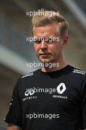 Kevin Magnussen (DEN) Renault Sport F1 Team. 20.10.2016. Formula 1 World Championship, Rd 18, United States Grand Prix, Austin, Texas, USA, Preparation Day.
