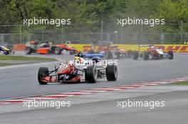 Ben Barnicoat (GBR) HitechGP Dallara F312 – Mercedes-Benz,  24.04.2016. FIA F3 European Championship 2016, Round 2, Race 3, Hungaroring, Hungary