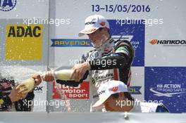podium, rookie, Joel Eriksson (SWE) Motopark Dallara F312 – Volkswagen,  15.05.2016. FIA F3 European Championship 2016, Round 3, Race 3, Pau, France