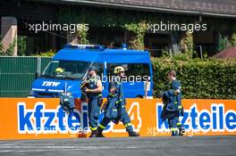 THW, rescue team,  24.06.2016. FIA F3 European Championship 2016, Round 5, Qualifying, Norisring, Germany