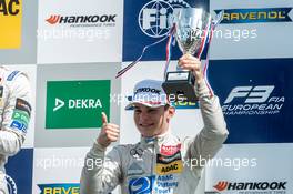 Podium, David Beckmann (GER) kfzteile24 Mücke Motorsport Dallara F312 - Mercedes-Benz,  17.07.2016. FIA F3 European Championship 2016, Round 6, Race 3, Zandvoort, Germany