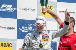 Podium, Maximilian Günther (GER) Prema Powerteam Dallara F312 - Mercedes-Benz,  17.07.2016. FIA F3 European Championship 2016, Round 6, Race 3, Zandvoort, Germany